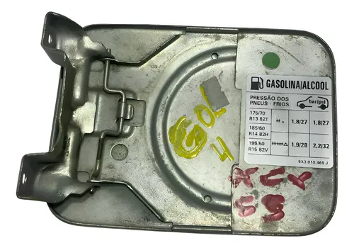 Portinhola Tampa Tanq Combustível Volkswagen Gol G4/10 Cx47 Cinza