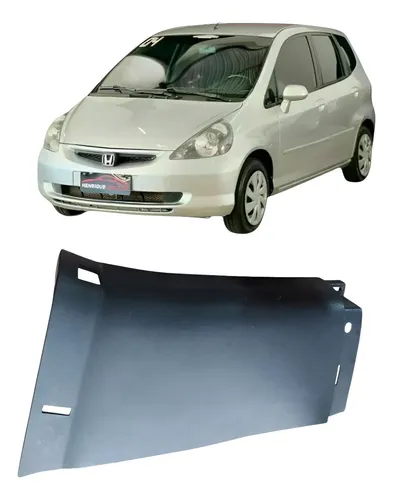 Acabamento Soleira Inferior Honda Fit 2003/08 Cx520 Preto