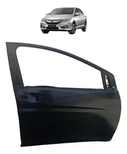 Porta Dianteira Direta Honda City 1.5 2015-2020 Dianteira Direito Preto