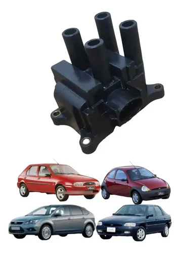 Bobina Ignicao Ford Fiesta 1997 2008 Compatíveis Descrição