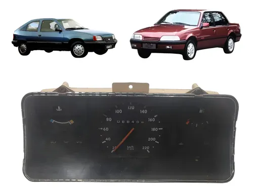 Painel Instrumentos Gm Kadett Monza 1.8 92/98 Cx383 Preto