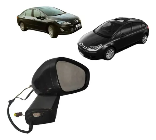 Retrovisor Eletrico Dir Citroen C4 Peugeot 408 2012 19 Cx337