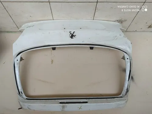 Tampa Traseira Peugeot 207 Branco