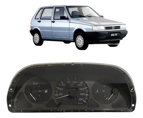 Painel Instrumentos Fiat Uno 1998/2000 Cx484 Preto