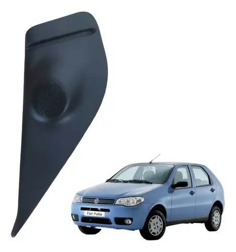 Moldura Retrovisor Direito Fiat Palio 2004 A 2012 Preto