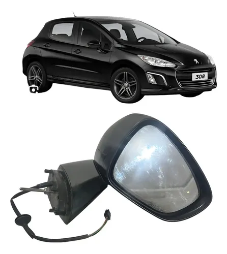 Retrovisor Lado Direito Elétrico Peugeot 308 2012/2018 Cx532