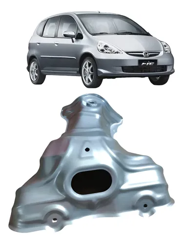 Protetor Defletor Coletor Escape Honda Fit 2003/08 Cx267